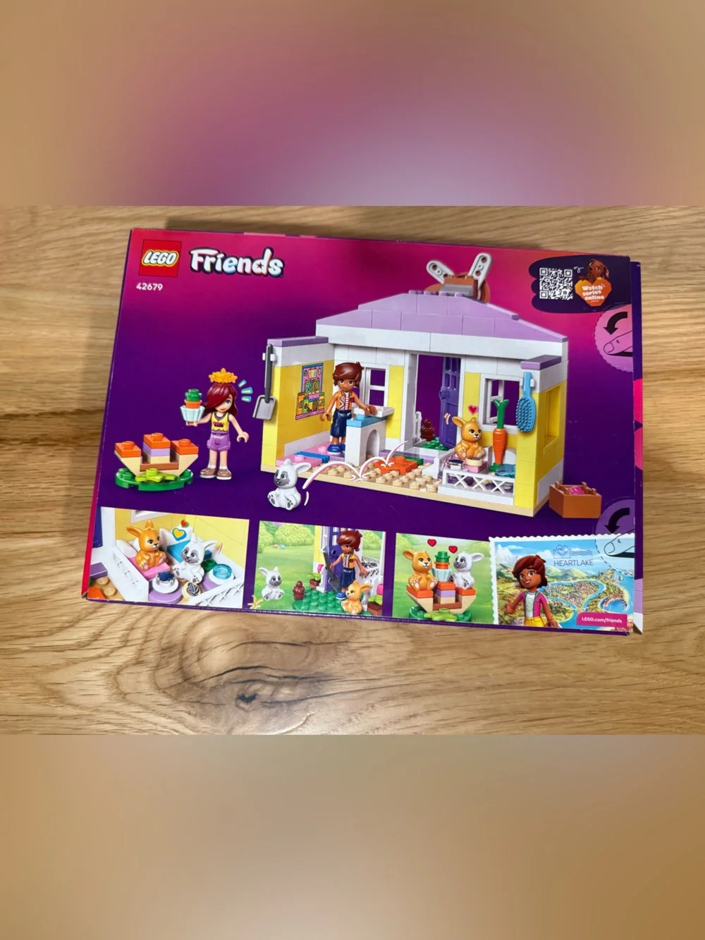 Lego Friends Heartlake City Bunny Hotel Lego - Pink Purple Yellow White
